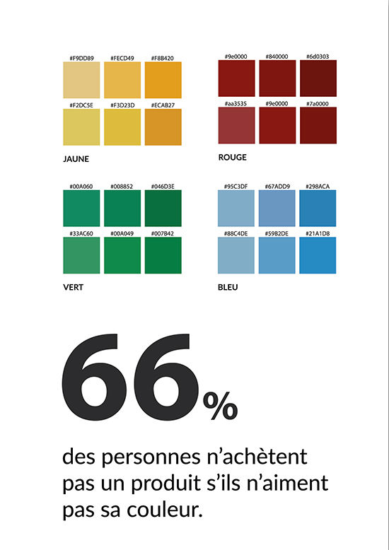Direction artistique — palette de couleurs