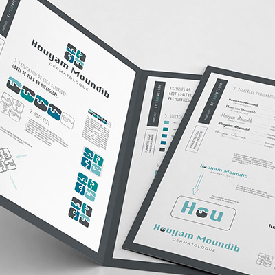 Charte graphique – Houyam Moundib