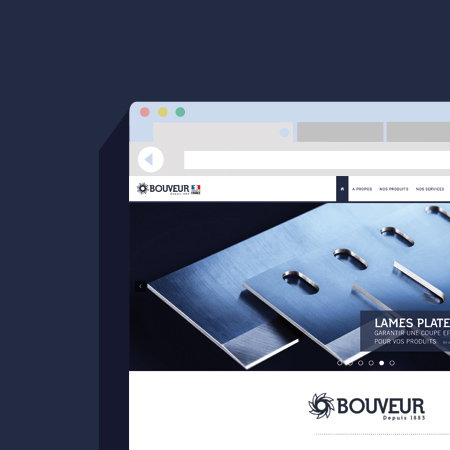 Site internet – Bouveur